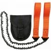 Cisea Portatif Tronçonneuse Scie à Main,11.16.33 Dents Scie Manuelle à Chaîne Dechaîne, Câble Scie Kit Survie Pour Camping Randonné Jardinage Chasse