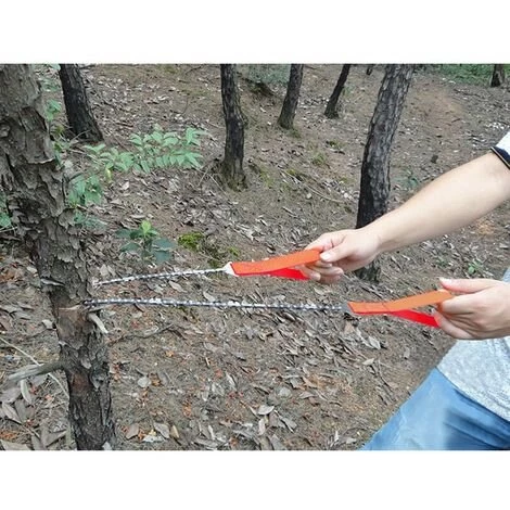 Cisea Portatif Tronçonneuse Scie à Main,11.16.33 Dents Scie Manuelle à Chaîne Dechaîne, Câble Scie Kit Survie Pour Camping Randonné Jardinage Chasse 1 Cisea Portatif Tronçonneuse Scie à Main,11.16.33 Dents Scie Manuelle à Chaîne Dechaîne, Câble Scie Kit Survie Pour Camping Randonné Jardinage Chasse