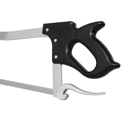 WILTEC XL Scie Boucher Professionnelle Manuelle Outil Cuisine Gastronomie Lame Charcutier Viande Gros Os 2 WILTEC XL Scie Boucher Professionnelle Manuelle Outil Cuisine Gastronomie Lame Charcutier Viande Gros Os – Image 2