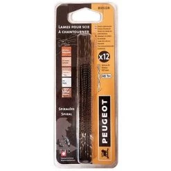 PEUGEOT PSP Jeu De 12 Lames à Chantourner Spiralées D. 0,8 Mm - 48 TPI - 803228 - Peugeot